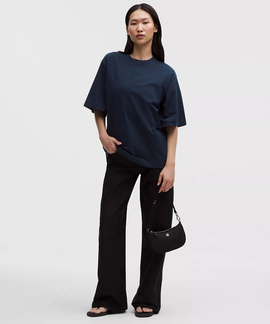 Playera Lululemon Oversized — Azul Navy