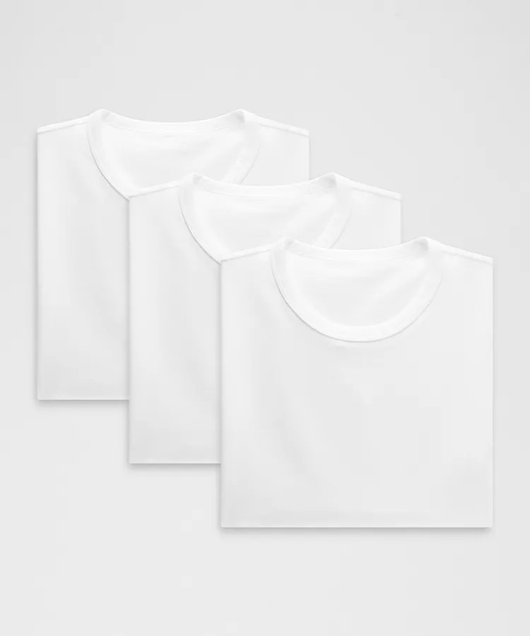 Pack 3 Playeras Lululemon Algodón Orgánico